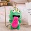 COO Đáng Yêu Sang Trọng Ếch Búp Bê Móc Khóa Dính Ra Lưỡi Ếch Từ Tính Thu Hút Đồ Chơi Ba Lô Quyến Rũ Ngộ nghĩnh Móc Khóa Pend