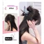 Tóc Giả Búi Kẹp Hình BƯỚM Giả Pha Lê Tỉa Lông Vũ, Tóc Giả Y2K Phong Cách Hàn Quốc QiQiShop