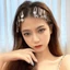 Set Kẹp Tóc Kim Loại Đính Charm Hình Thập/Trái Tim, Kẹp Tóc Phong Cách PUNK QiQiShop