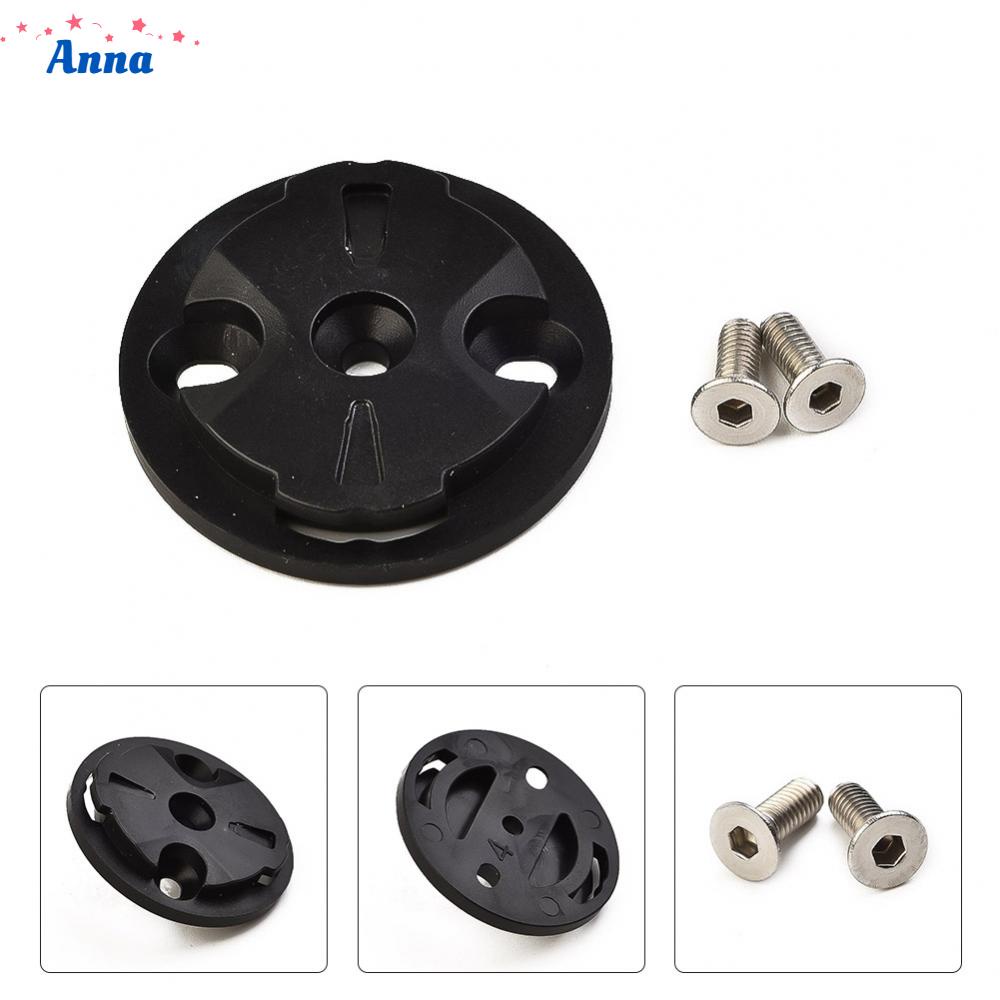 【Anna】Bracket Adapter Base Bike Black Computer For GARMIN Holder Male Seat Mount Parts