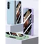 Ốp điện thoại gập lưng phong cách tối giản sang trọng cho Samsung Galaxy Z Fold 5 5G Thời trang có vỏ phim cường lực cho Z Fold5 Vỏ bảo vệ chống sốc