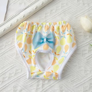 Thú cưng Quần sinh lý đồ họa dễ thương Quần sinh lý cho chó Quần áo cho chó cái Mặc trong thời kỳ kinh nguyệt