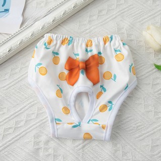 Thú cưng Quần sinh lý đồ họa dễ thương Quần sinh lý cho chó Quần áo cho chó cái Mặc trong thời kỳ kinh nguyệt