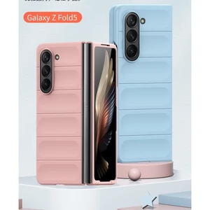 Ốp điện thoại gấp phong cách tối giản sang trọng cho Samsung Galaxy Z Fold 3 4 5 5G Thiết kế độc đáo thời trang Vỏ chống sốc cho Vỏ bảo vệ Z Fold5