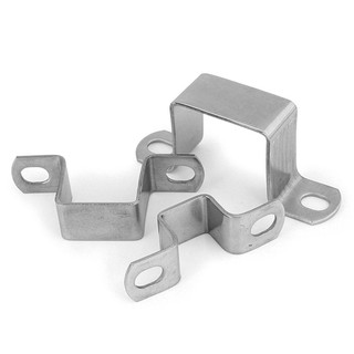 Thẻ ống NEAVERLER Ohm, Kẹp ống dẫn nước thắt chặt hình chữ U hình chữ U hình chữ U, Khóa buộc dày Kẹp ống cổ họng bằng thép không gỉ 304
