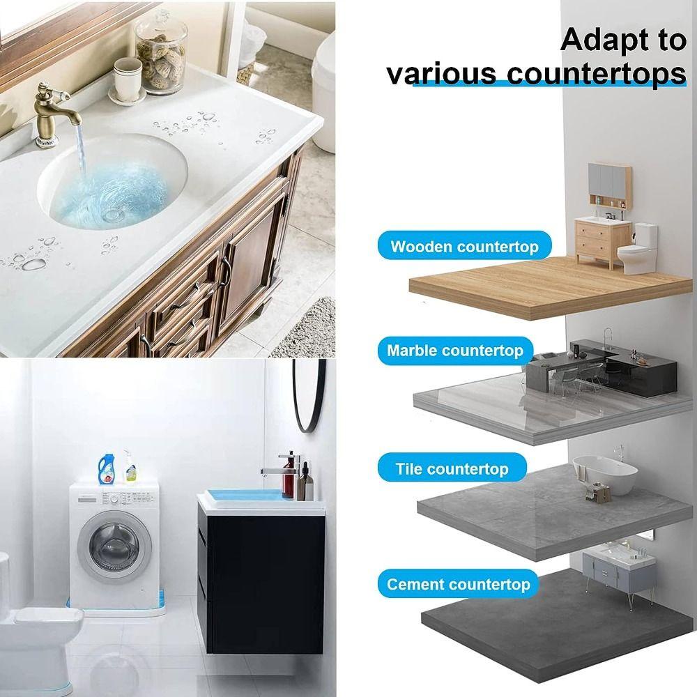 Ngưỡng tắm SAIA, Bảo vệ đập nước phòng tắm bằng silicon, Bồn rửa chuyên nghiệp Tách khô ướt có thể gập lại Máy giặt chặn nước