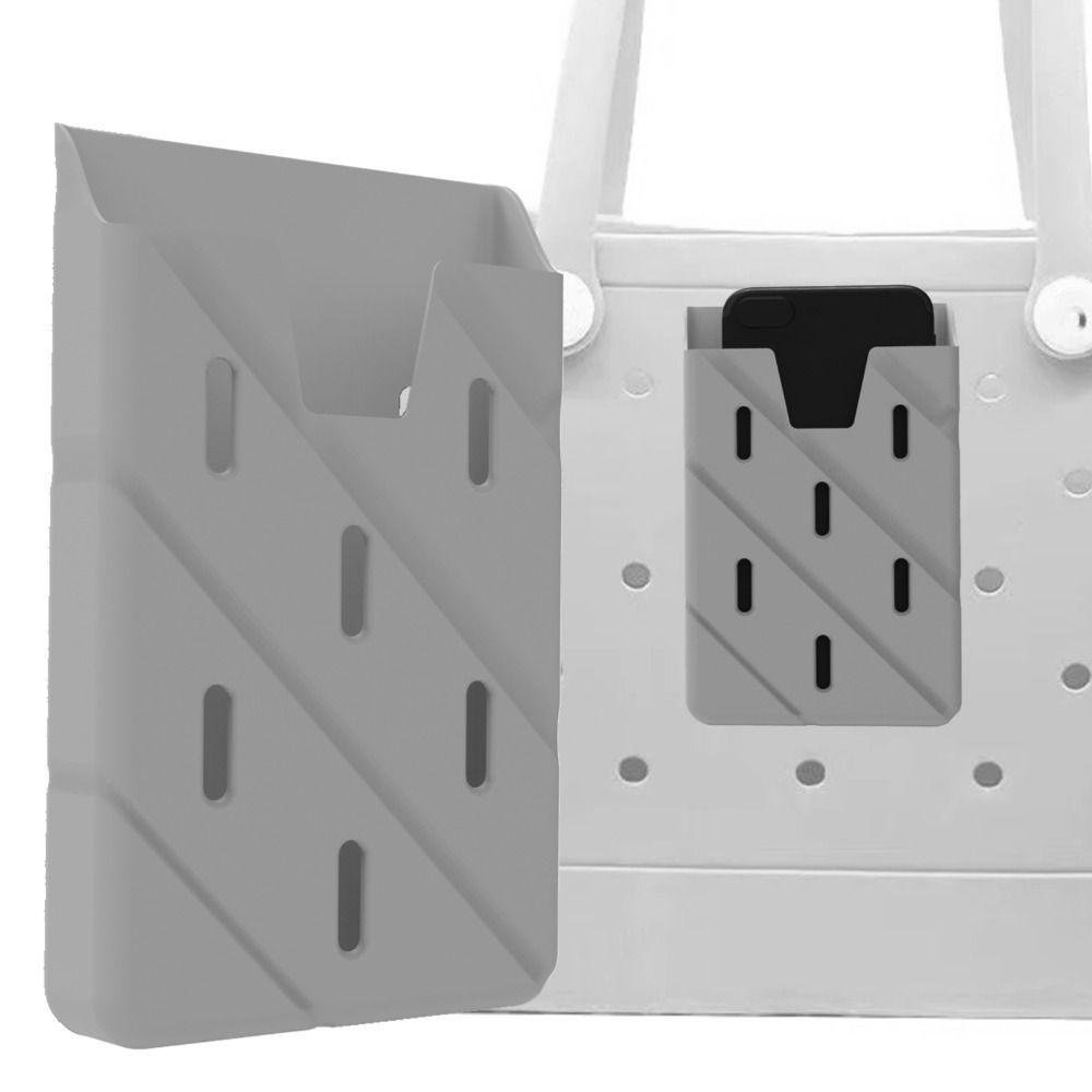 HOBBYIN Bảo Quản Điện Thoại, Đầu Nối Túi Silicon Đi Biển Giá Đỡ Điện Thoại, Cắm Trại Di Động Đi Bộ Đường Dài Túi Tote Giá Đỡ Điện Thoại Túi Xách