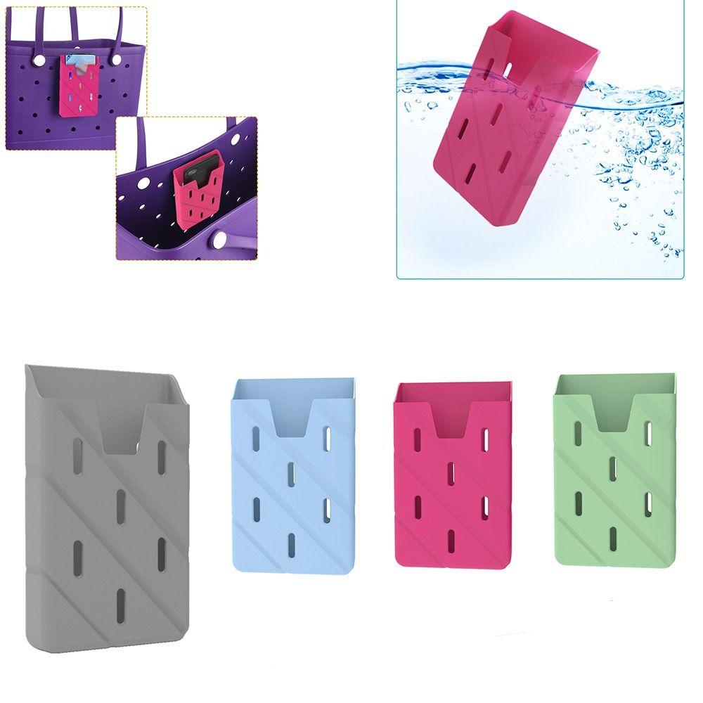 HOBBYIN Bảo Quản Điện Thoại, Đầu Nối Túi Silicon Đi Biển Giá Đỡ Điện Thoại, Cắm Trại Di Động Đi Bộ Đường Dài Túi Tote Giá Đỡ Điện Thoại Túi Xách