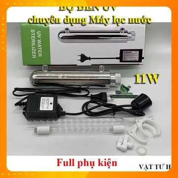 Bộ bóng đèn UV diệt khuẩn cho máy lọc nước 11W (4 chân) đèn tia uv tia cực tím kháng khuẩn Mới