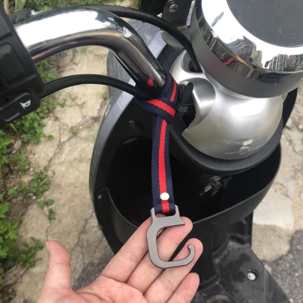 Móc Treo Đồ Gắn Phía Trước Xe Đạp Điện Đa Năng Dày Dặn Tiện Dụng
