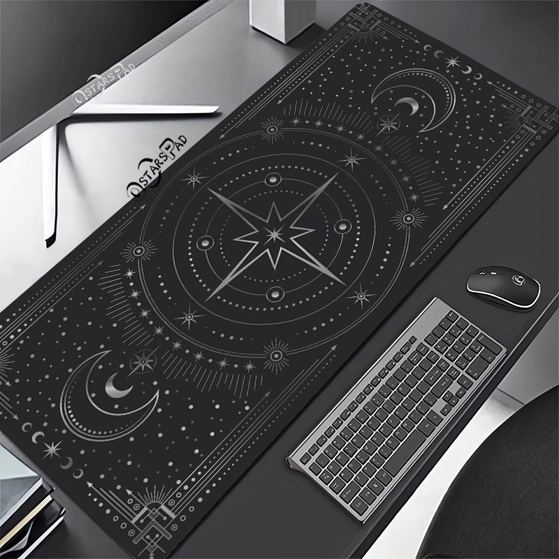 Hồng Cardcaptor Sakura Lớn Deskmat Magic Wand 90 * 40 Thảm Chơi Cao Su Hoạt Hình Chơi Game Laptop Bàn Phím Thảm Chống Trơn Trượt Mousepad Xxl
