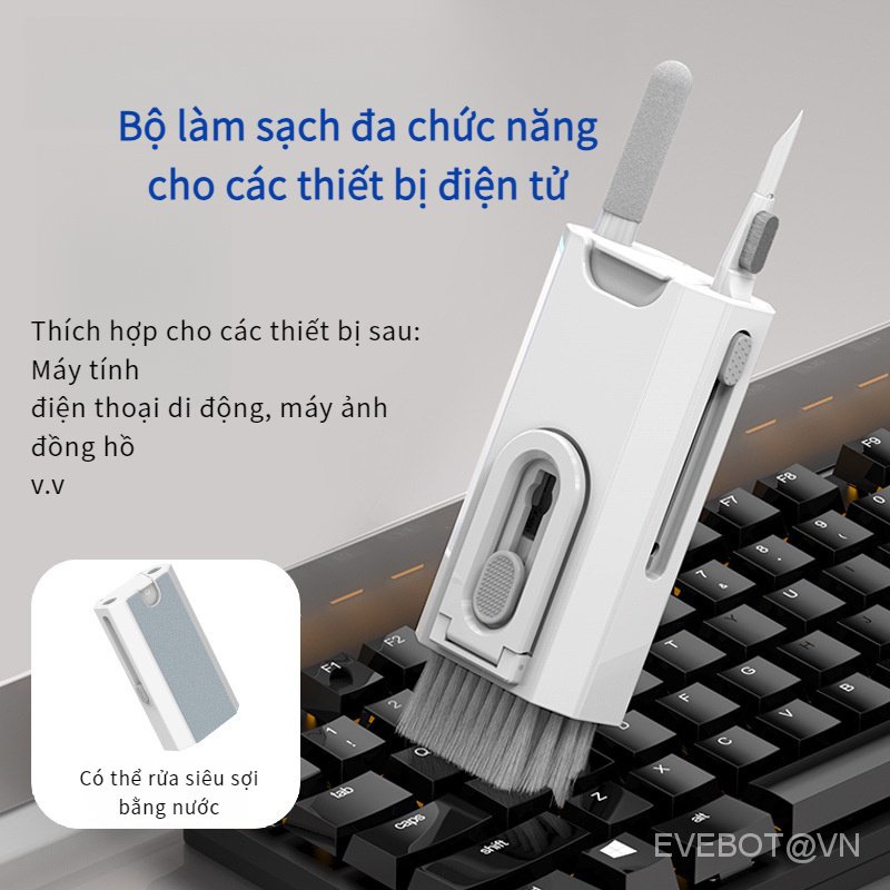 Ảnh EVEBOT Bộ làm sạch tai nghe điện thoại di động máy tính phù hợp cho một loạt các sản phẩm điện tử 3C 1