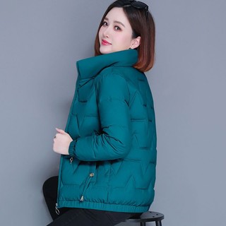Áo Khoác Đệm Mút Mỏng Dáng Ngắn Phong Cách Hàn Quốc Thời Trang Mùa Đông Hàng Mới 2023 Dành Cho Bạn Nữ