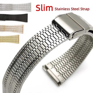 Dây Đeo Đồng Hồ Bằng Thép Không Gỉ 18mm 20mm 22mm Tháo Gỡ Nhanh Phong Cách Doanh Nhân Thời Trang Cho Nữ