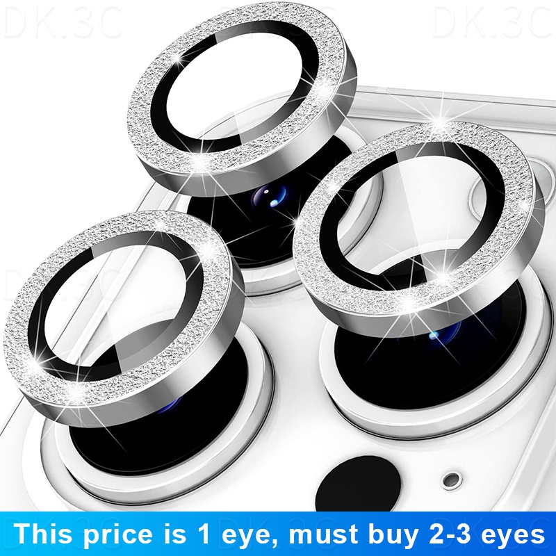 Kính Cường Lực Bảo Vệ Camera Ống Kính Máy Ảnh HD Cao Cấp Cho iPhone 11 12 13 14 15 16 17 Pro Max 16e Air / 14 15 16 Plus / 12 13 Mini