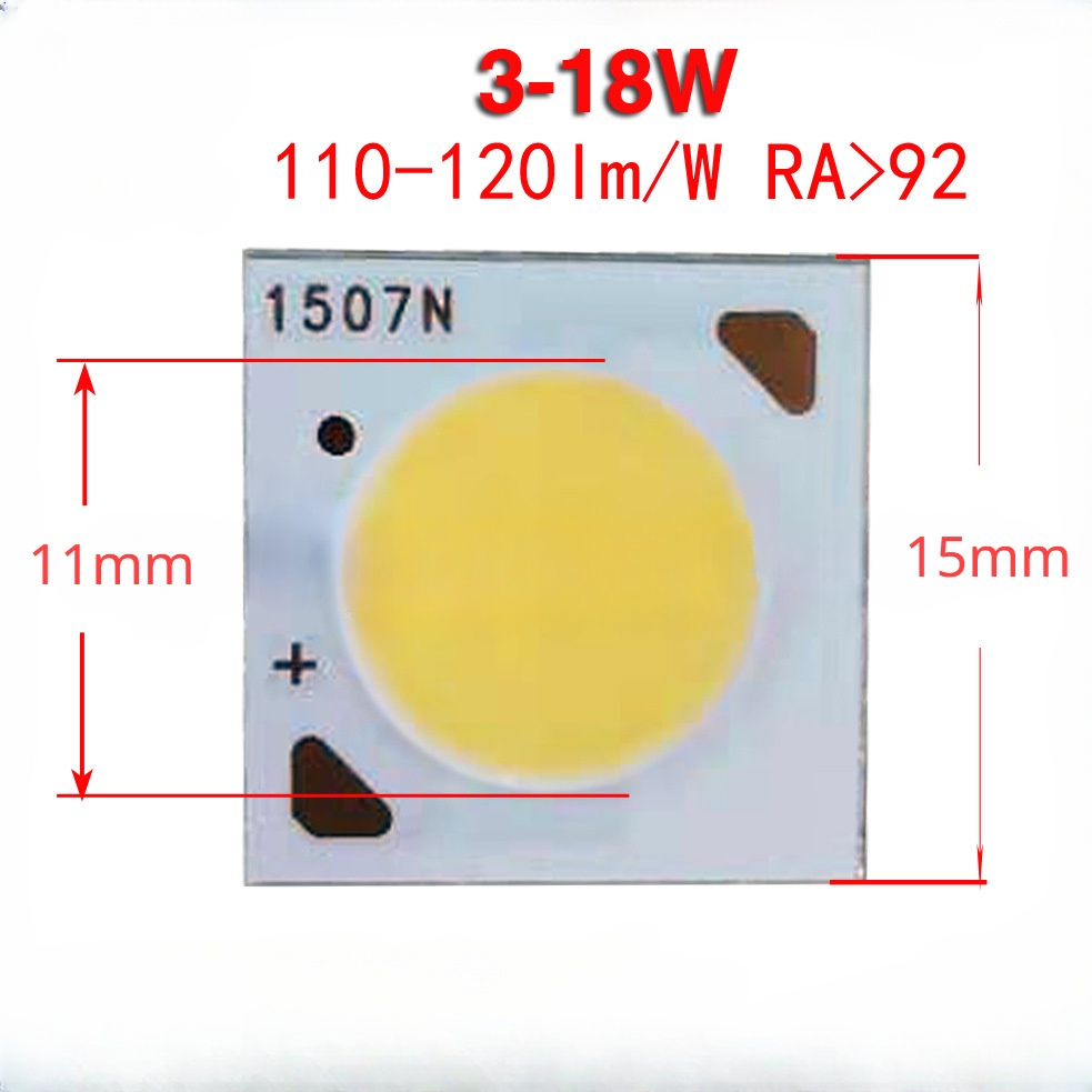 Chip Đèn led cob 7w 12w 18w 1507 3000k 4000k 6000k Ánh Sáng Trắng Ấm Tự ...