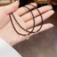 BST Choker HimHip Đá Đen Mix Nhiều Kiểu Thanh Lịch 32+7cm