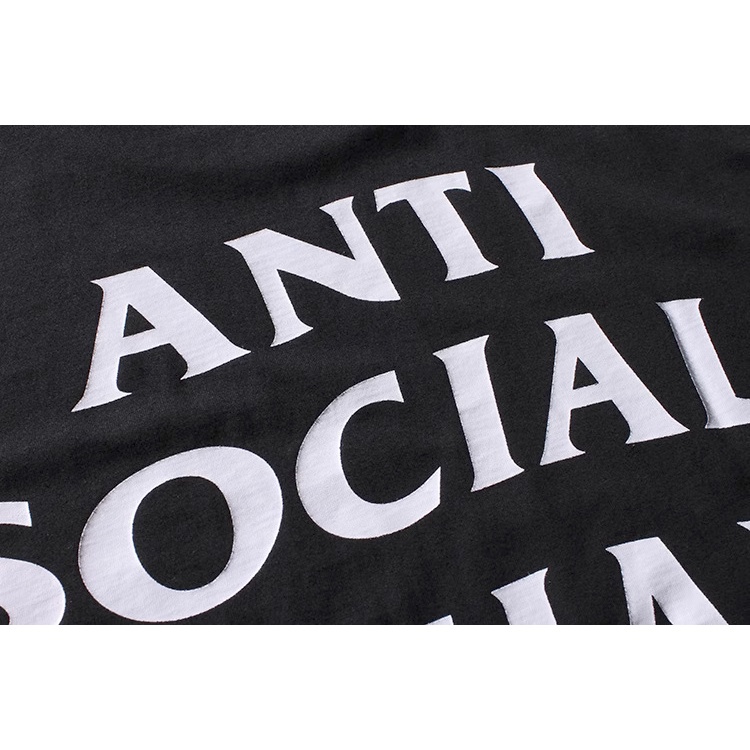 Áo thun Stee ANTI SOCIAL TU CVC - Giá sỉ Unisex