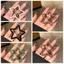 Kẹp Tóc DARON Star BB, Ngôi Sao Ngũ Giác Đài Rỗng Bên Barrettes, Mũ Hình Học Ngọt Ngào Kim Loại Y2k Kẹp Tóc Du Lịch