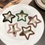 Kẹp Tóc DARON Star BB, Ngôi Sao Ngũ Giác Đài Rỗng Bên Barrettes, Mũ Hình Học Ngọt Ngào Kim Loại Y2k Kẹp Tóc Du Lịch