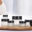 Bình kem thủy tinh mờ DARON, 5-50g Chai kem mặt rỗng, Lon Kem nền dạng lỏng Lọ dưỡng môi Son dưỡng trang điểm du lịch