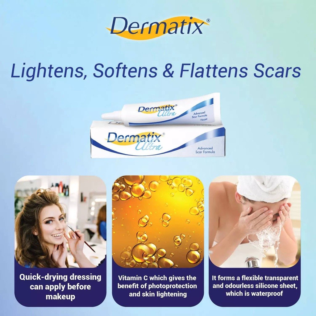 Ảnh Gel Hỗ Trợ Giảm Sẹo Mụn dermatix 15g 4