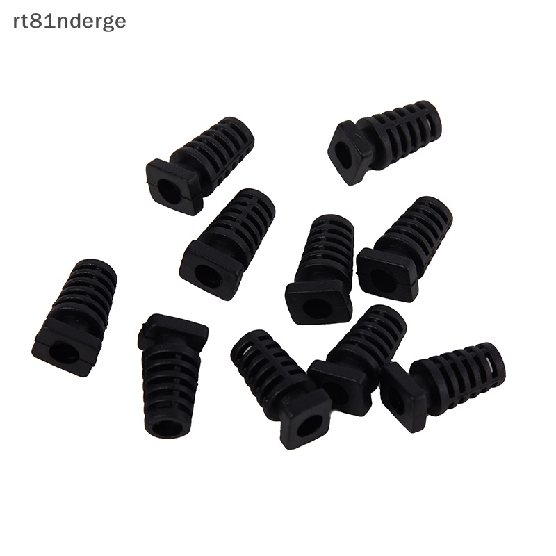 Ge Set 10 Đầu Bọc Bảo Vệ Dây Cáp Sạc Điện Thoại Bằng Cao Su 4.1mm