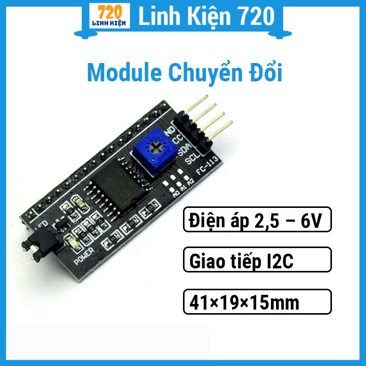 Module mạch chuyển đổi I2C cho LCD1602 và LCD2004 | Shopee Việt Nam