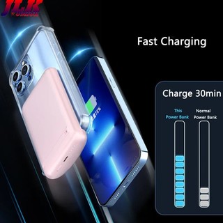 [Jlk] Hộp sạc pin đa năng 10000mAh Power Bank Type-C cho iPhone 16 15 14 13 12 11 Pro X XS Max sạc dự phòng Samsung S24 S23 Ultra All CellPhones, v.v.