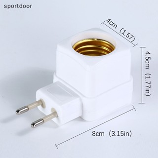 Đuôi Đèn led e27 Có Phích Cắm Chuyển Đổi Sang eu Tiện Dụng
