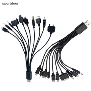Dây Cáp Sạc Truyền Dữ Liệu usb 10 Trong 1 Thông Dụng