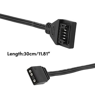 Bộ Chuyển Đổi Cáp Bang 30cm 5V 3pin Sang ARGB 5V 8Pin 6Pin Nam Adapter Mở Rộng Ánh Sáng Thiết Bị ARGB Dễ Dàng Và Tiện Lợi Cho Chúng Ta