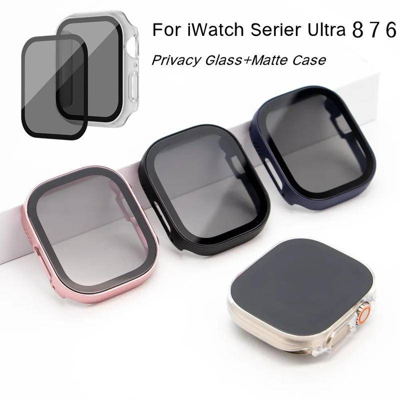 Kính Cường Lực Nhám Bảo Vệ Màn Hình Chống Nhìn Trộm Cho Đồng Hồ Thông Minh apple watch ultra 2 49mm 9 8 7 6 5 4 iwatch 41mm 45mm 44mm 40mm 9 8 7 6 5 4 se