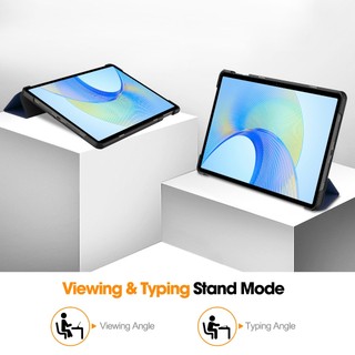 Bao Da pu Nắp Gập Tự Động Tắt / Mở Thông Minh Kèm Giá Đỡ Cho Máy Tính Bảng huawei honor pad x9 11.5 inch 2023 honor x9 Ốp