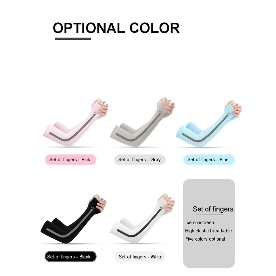 Ảnh Ống Tay Áo Giữ Ấm Chống Tia uv Bảo Vệ Khi Chạy Bộ / Câu Cá / Đạp Xe / Trượt Tuyết unisex 2