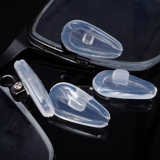 Set 2 Đệm Mũi Silicon Trong Suốt Chống Trượt Có Thể Thay Thế Cho Mắt Kính