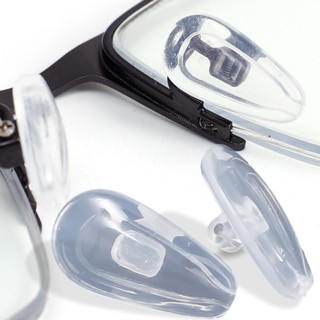 Set 2 Đệm Mũi Silicon Trong Suốt Chống Trượt Có Thể Thay Thế Cho Mắt Kính