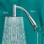 YYlingx Đầu vòi hoa sen mưa, Đầu vòi hoa sen bằng thép không gỉ áp suất cao, Đầu vòi hoa sen lớn hình vuông 6 "8" Đường kính ngoài 20mm
