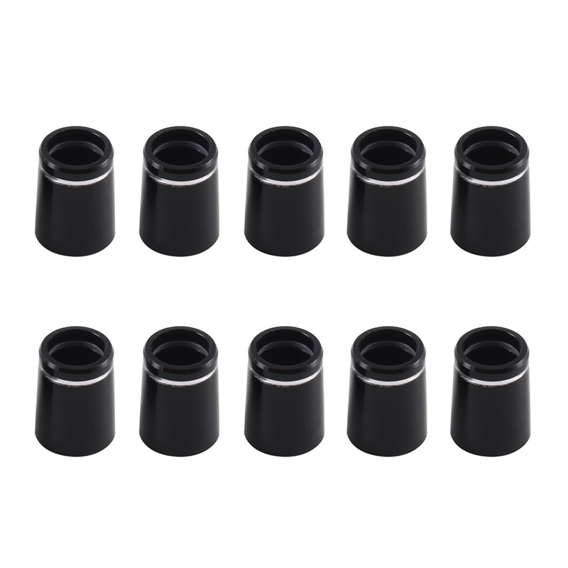 10 Chiếc Golf Ferrules 8.5X16X12.2MM Trục Tay Adapter Thiết Bị Thay Thế Golf Ferrules