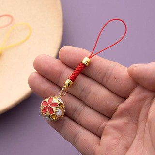 Mặt Dây Chuyền Hình Quả Cầu Nhiều Màu Sắc Dùng Làm Móc Khóa / Điện Thoại