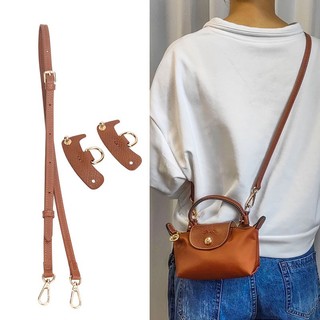 Dây đeo ba lô Thích hợp cho túi Longchamp Dây đeo mỏng Túi xách thay thế có thể điều chỉnh Dây đeo dài Dây đeo chéo một vai Dây đeo da nữ Phụ kiện sửa đổi túi