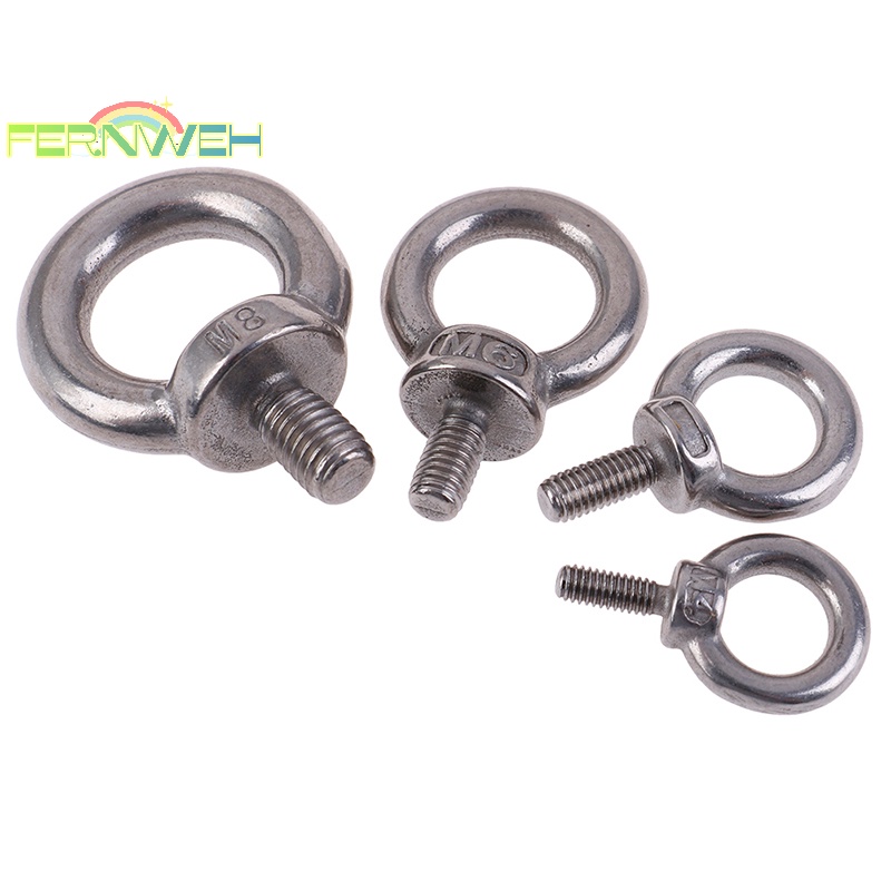 1 Ốc Vít Bằng Thép Không Gỉ 304 Có Lỗ Tròn Chuyên Dụng
