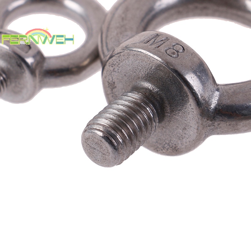 1 Ốc Vít Bằng Thép Không Gỉ 304 Có Lỗ Tròn Chuyên Dụng