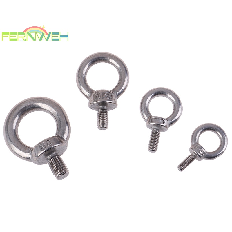 1 Ốc Vít Bằng Thép Không Gỉ 304 Có Lỗ Tròn Chuyên Dụng