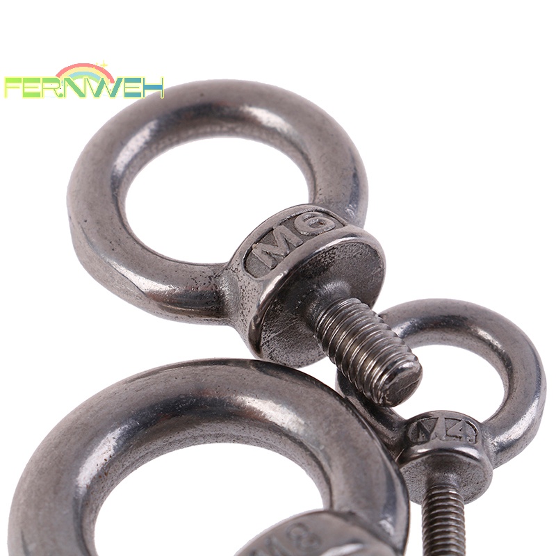 1 Ốc Vít Bằng Thép Không Gỉ 304 Có Lỗ Tròn Chuyên Dụng