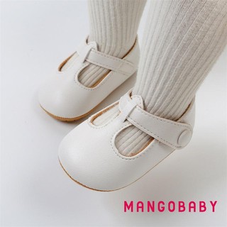 Mgg-baby Girl Premium PU Flats Trẻ sơ sinh Giày nôi tập đi đầu tiên cho bữa tiệc Lễ hội tắm cho bé