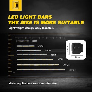 Đèn Led Cảnh Báo 23 "~ 12.2" cob 12v ~ 24v Chuyên Dụng Cho Xe Cứu Hỏa