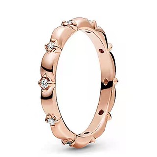 Set 2 Nhẫn Bạc s925 Mặt Trái Tim Thời Trang