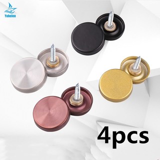 Set 4 Đinh Ốc Inox Cố Định Kính / Đồ Nội Thất Trang Trí Móng Tay