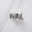 Móc kẹp chổi inox có móc treo cao cấp 8.5x6.5cm